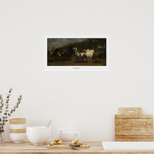 Rosa Bonheur Zedign Art Poster #90 (Küche)