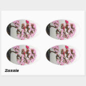 Rosa Bonsai Tree Aufkleber (Blatt)