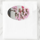 Rosa Bonsai Tree Aufkleber (Tasche)