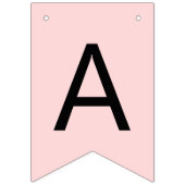 Rosa Boo Happy Geburtstag Party Dekoration Wimpelkette (Dritte Fahne)