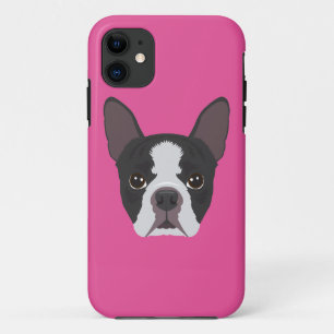 Rosa Boston Terrier Case-Mate iPhone Hülle