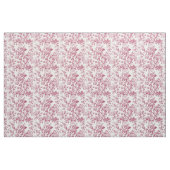 Rosa Botanische Toile Stoff (Yard (91,4 cm))