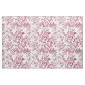 Rosa Botanische Toile Stoff (Fat Quarter (45,7 x 55,9 cm))