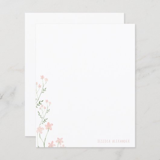 Rosa Botanischer Individuelle Name Personalisiert (Vorne/Hinten)