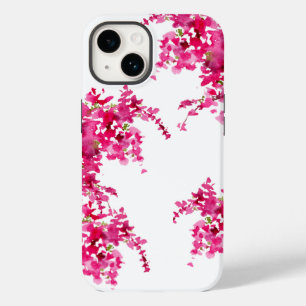 Rosa Bougainvillea Aquarell floraler Speck iPhone Case-Mate iPhone 14 Hülle