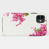 Rosa Bougainvillea Aquarellblume Case-Mate iPhone Hülle (Rückseite (Horizontal))