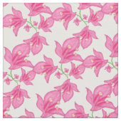 Rosa Bouganvilla Stoff (Nahaufnahme)