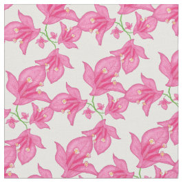 Rosa Bouganvilla Stoff