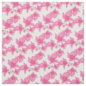 Rosa Bouganvilla Stoff (Muster)