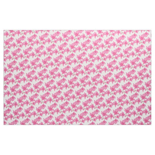 Rosa Bouganvilla Stoff (Fat Quarter (45,7 x 55,9 cm))