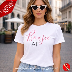 Rosa Boujee AF T-Shirt Tri-Blend Shirt