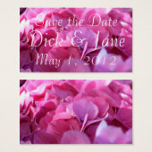 Rosa Bounty, Save the Date (Vorne & Hinten)