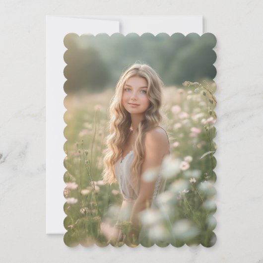 Rosa Bow Coquette Blütenblätter Brautparty Einladung (Rückseite)