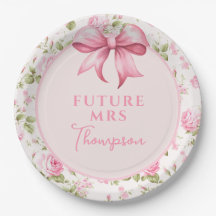 Rosa Bow Coquette Brautparty | Frau Future