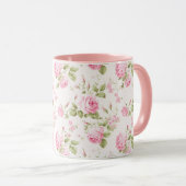 Rosa Bow Coquette Brautparty | Frau Future Tasse (VorderseiteRechts)
