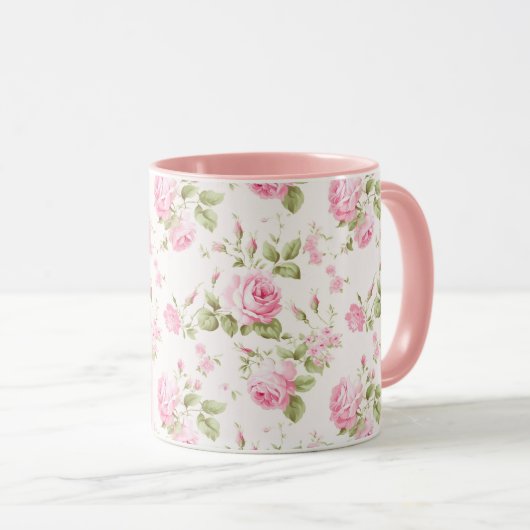 Rosa Bow Coquette Brautparty | Frau Future Tasse (VorderseiteRechts)