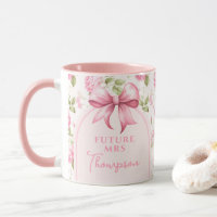 Rosa Bow Coquette Brautparty | Frau Future