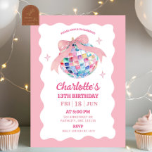 Rosa Bow Coquette Diskothek Ball Giro del Malcanto