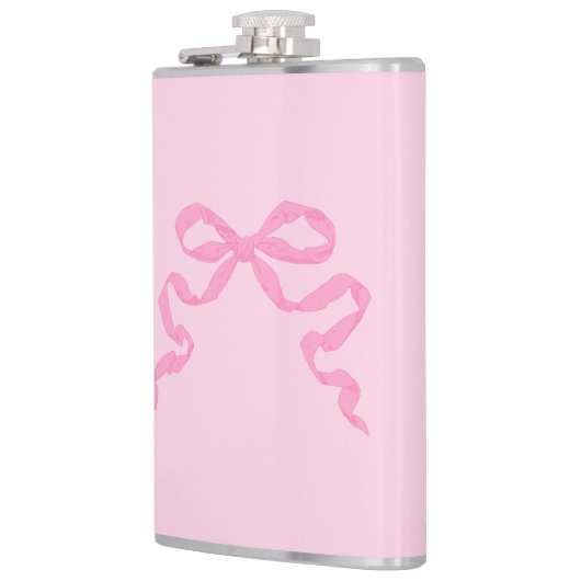 Rosa Bow Flachmann (Links)