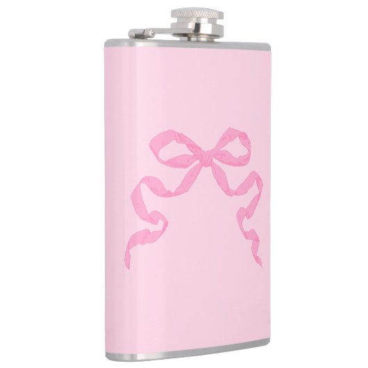 Rosa Bow Flachmann (Rechts)