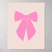 Rosa Bow Poster (Vorne)