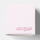 Rosa Bow Retro Herz Coquette Cake Valentine Geschenkschachtel (Oben)