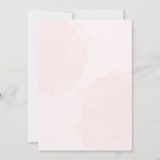 Rosa Boxhandschuhe Geburtstag Einladung (Rückseite)