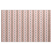 Rosa Braun Ikat Zigzag Mosaikmuster Stoff (Yard (91,4 cm))