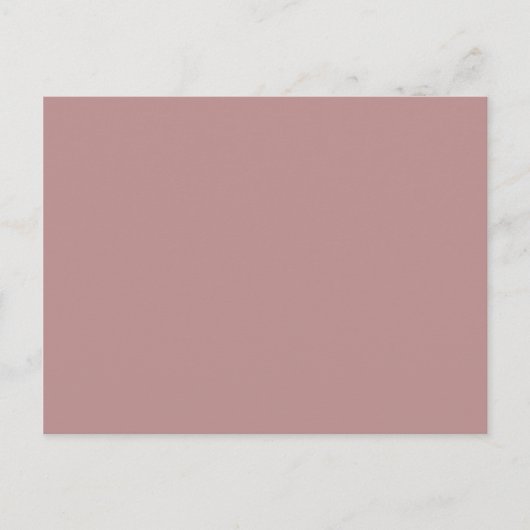 rosa braun postkarte (Vorderseite)