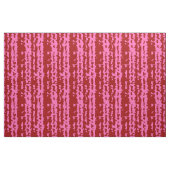 Rosa-Braun-Rotes Unregelmäßiges Abstractes Design Stoff (Yard (91,4 cm))