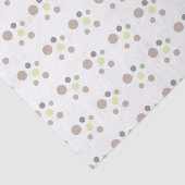 Rosa, braun und kalkgrün seidenpapier (Ausschnitt)