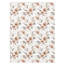 Rosa Braune Aquarell-Wildblume