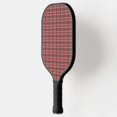 Rosa braunes Karomuster Pickleball Schläger (Links)