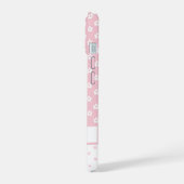 Rosa Brautjungfern-Handyhülle iPhone 15 Hülle (Linke Seite)