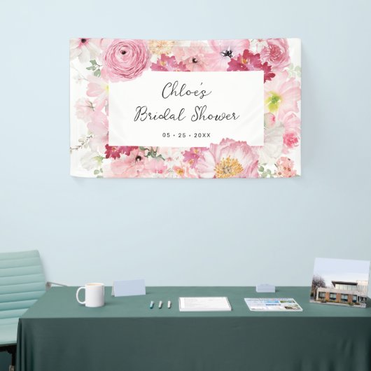 Rosa Brautparty Banner (Messeveranstaltung)