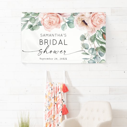 Rosa Brautparty Banner (Insitu)