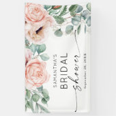 Rosa Brautparty Banner (Vertikal)