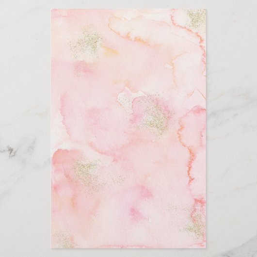 Rosa Brautparty Bingo Game (Rückseite)