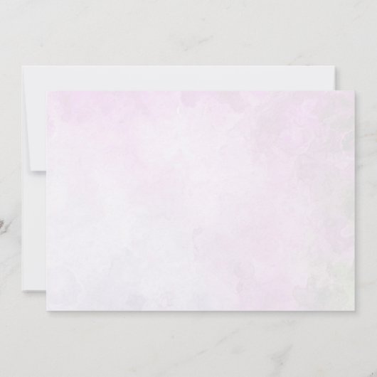 Rosa Brautparty Brunch and Bubbly Foto Einladung (Rückseite)