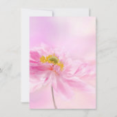 Rosa Brautparty Einladung (Rückseite)