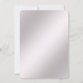 Rosa Brautparty Einladung (Rückseite)