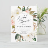 Rosa Brautparty Einladung (Stehend Vorderseite)