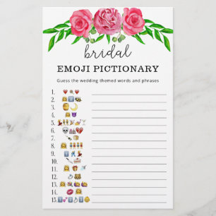 Rosa Brautparty Emoji Pickgame