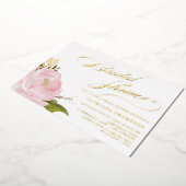 Rosa Brautparty Folieneinladung (Gedreht)