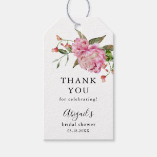 Rosa Brautparty Geschenkanhänger