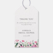 Rosa Brautparty Geschenkanhänger (Vorderseite)