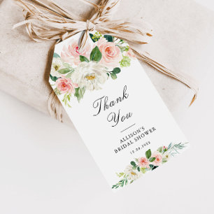 Rosa Brautparty Geschenkanhänger