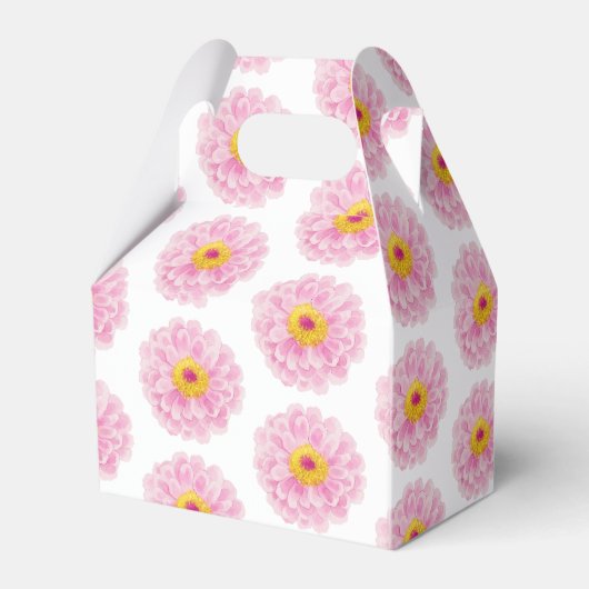 Rosa Brautparty Geschenkschachtel (Rückseite)