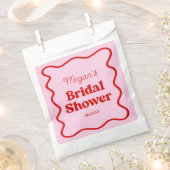 Rosa Brautparty Geschenktütchen (Ausgeschnitten)
