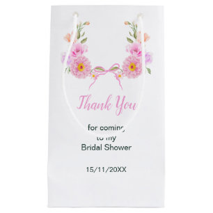 Rosa Brautparty Kleine Geschenktüte